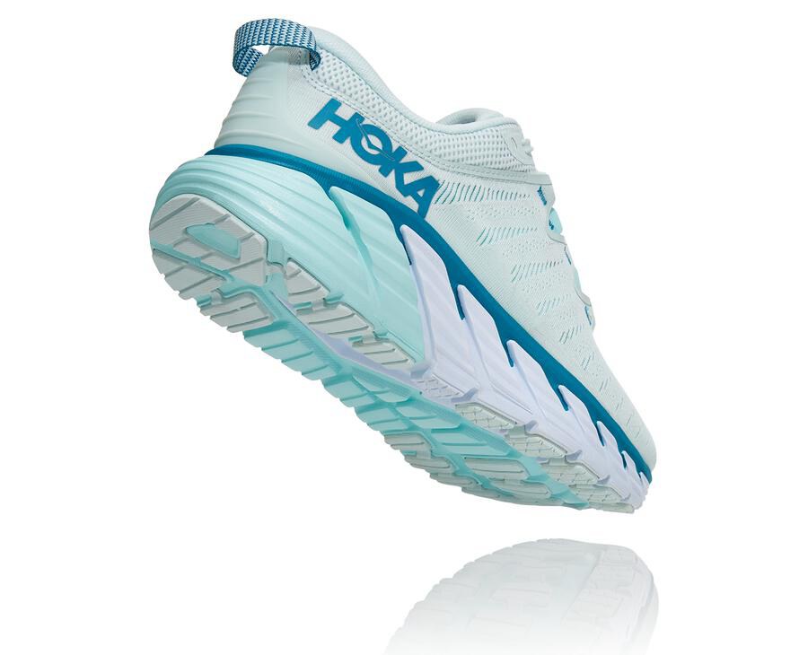 Running Shoes Womens - Hoka One One Gaviota 3 - Blue - KZXATLE-89